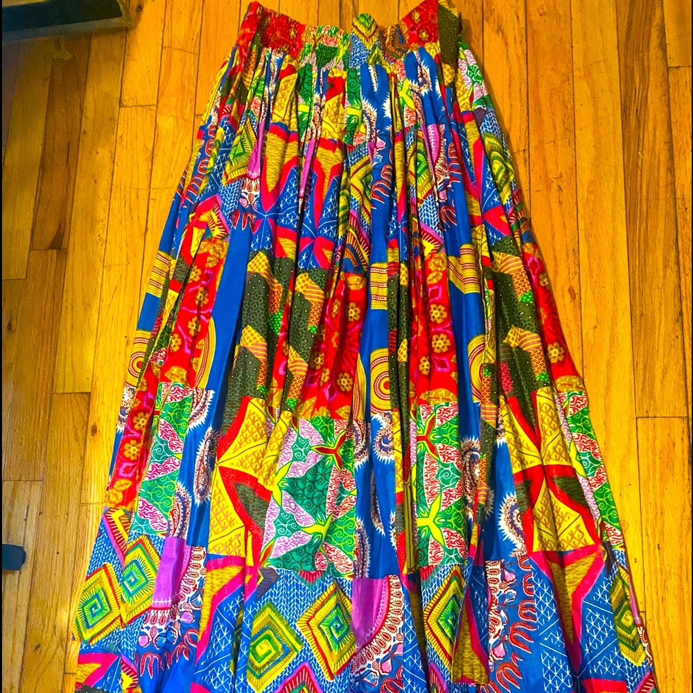 Ethnic Maxi Skirt